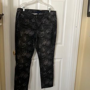 20w black and grey jeans worn 1 time